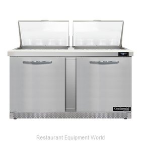 Continental Refrigerator D60N24M-FB Refrigerated Counter, Mega Top Sandwich / Sa