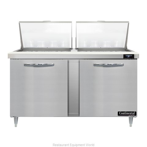Continental Refrigerator D60N24M Refrigerated Counter, Mega Top Sandwich / Salad (Magnified)