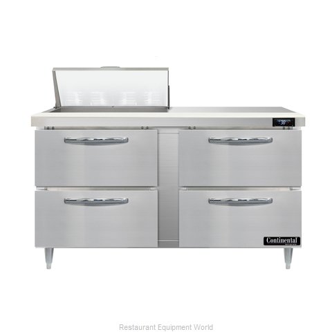 Continental Refrigerator D60N8-D Refrigerated Counter, Sandwich / Salad Unit