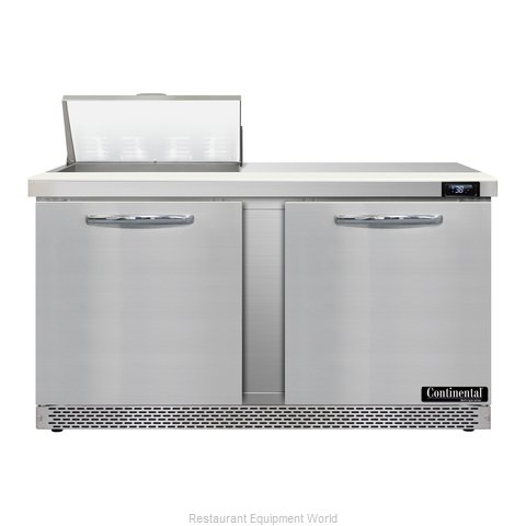 Continental Refrigerator D60N8-FB Refrigerated Counter, Sandwich / Salad Unit