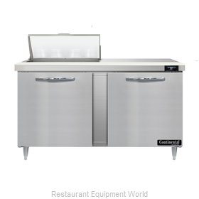 Continental Refrigerator D60N8 Refrigerated Counter, Sandwich / Salad Unit