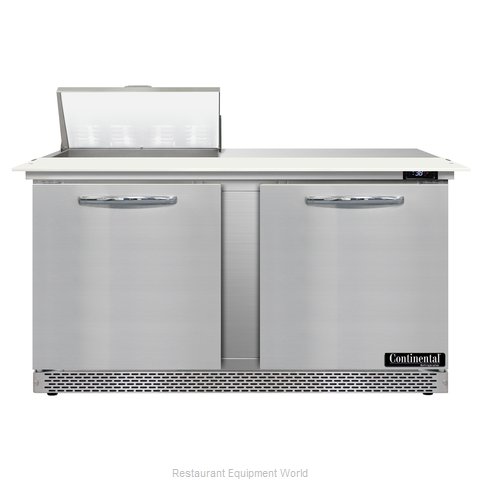 Continental Refrigerator D60N8C-FB Refrigerated Counter, Sandwich / Salad Unit