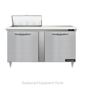 Continental Refrigerator D60N8C Refrigerated Counter, Sandwich / Salad Unit