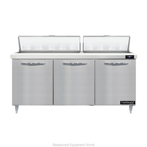 Continental Refrigerator D72N18 Refrigerated Counter, Sandwich / Salad Unit