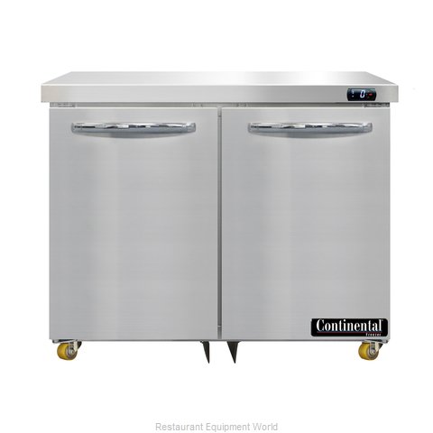 Continental Refrigerator DF36N-U Freezer, Undercounter, Reach-In