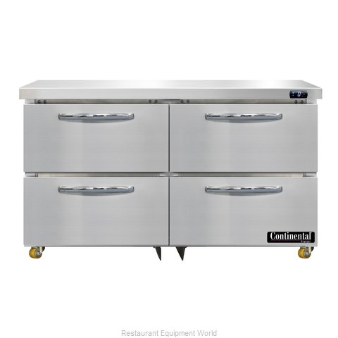 Continental Refrigerator DF48N-U-D Freezer, Undercounter, Reach-In