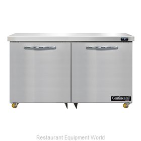Continental Refrigerator DF48N-U Freezer, Undercounter, Reach-In
