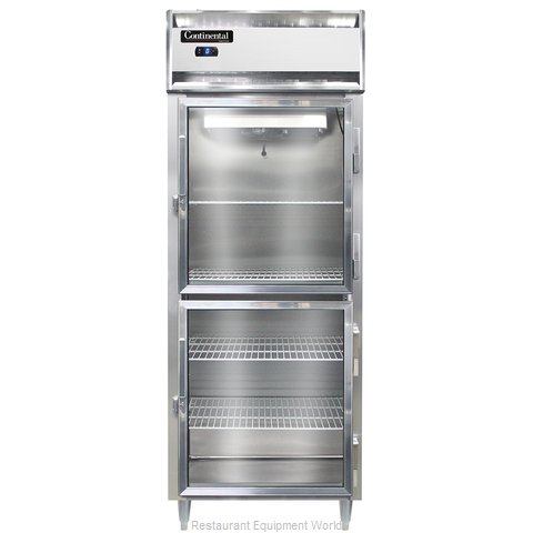 Continental Refrigerator DL1FES-SA-GD-HD Freezer, Reach-In