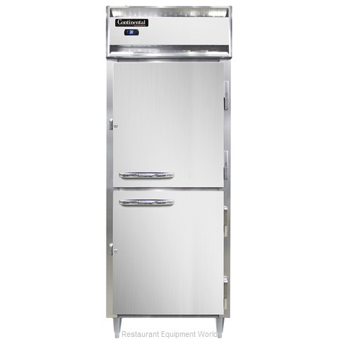 Continental Refrigerator DL1RE-SA-HD Refrigerator, Reach-In (Magnified)