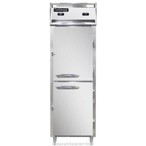 Continental Refrigerator DL1RFS-HD Refrigerator Freezer, Reach-In