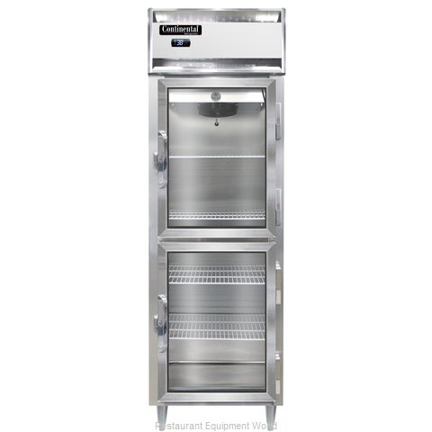 Continental Refrigerator DL1RS-GD-HD Refrigerator, Reach-In