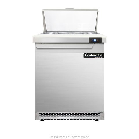 Continental Refrigerator DL27-8-FB Refrigerated Counter, Sandwich / Salad Top
