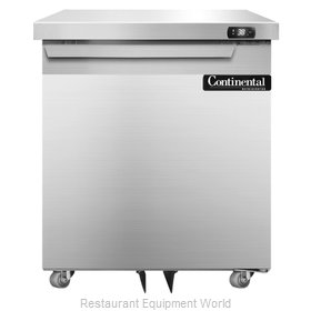Continental Refrigerator DL27-SS-U Refrigerator, Undercounter, Reach-In