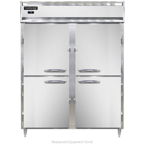 Continental Refrigerator DL2FE-SS-PT-HD Freezer, Pass-Thru