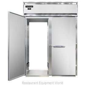 Continental Refrigerator DL2FI-SS-RT Freezer, Roll-Thru