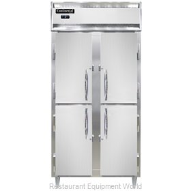 Continental Refrigerator DL2FSE-SS-HD Freezer, Reach-In