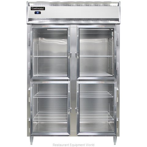 Continental Refrigerator DL2R-SS-GD-HD Refrigerator, Reach-In (Magnified)