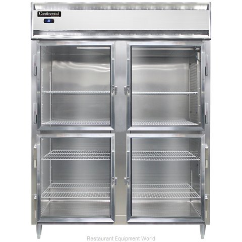 Continental Refrigerator DL2RE-SS-GD-HD Refrigerator, Reach-In