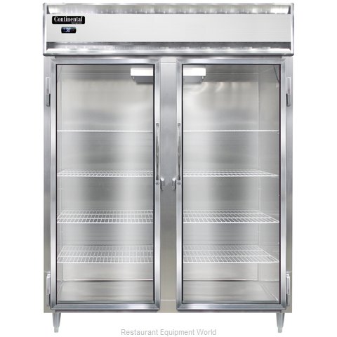 Continental Refrigerator DL2RES-GD Refrigerator, Reach-In (Magnified)
