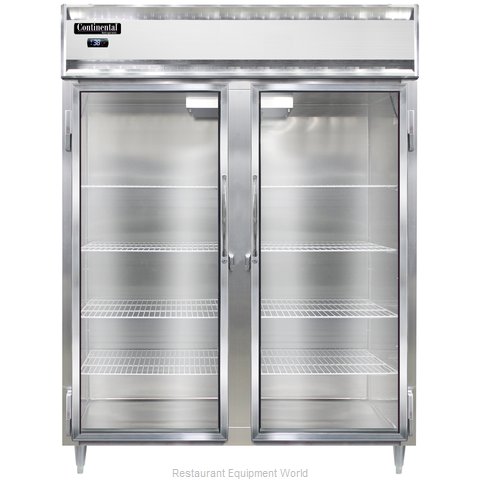 Continental Refrigerator DL2RES-GD Refrigerator, Reach-In