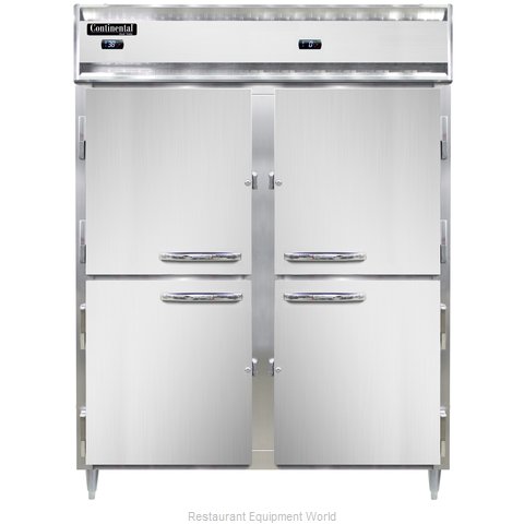 Continental Refrigerator DL2RFE-PT-HD Refrigerator Freezer, Pass-Thru