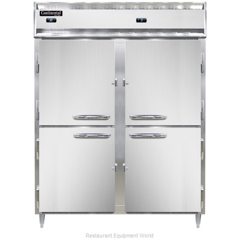 Continental Refrigerator DL2RFE-SA-PT-HD Refrigerator Freezer, Pass-Thru