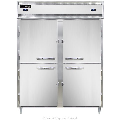 Continental Refrigerator DL2RFES-HD Refrigerator Freezer, Reach-In