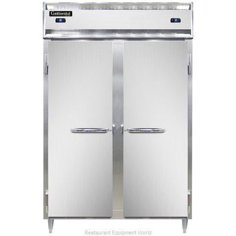 Continental Refrigerator DL2RFS-SS Refrigerator Freezer, Reach-In