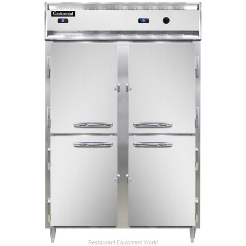 Continental Refrigerator DL2RW-SA-PT-HD Refrigerated/Heated Pass-Thru, Dual Temp