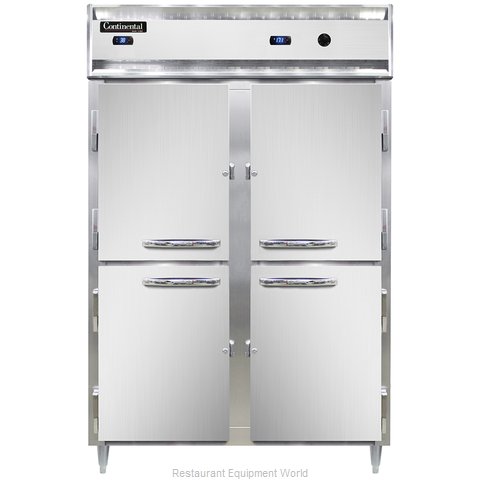 Continental Refrigerator DL2RW-SS-HD Refrigerated/Heated Cabinet, Dual Temp (Magnified)