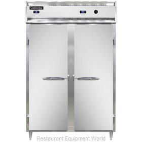 Continental Refrigerator DL2RW-SS-PT Refrigerated/Heated Pass-Thru, Dual Temp