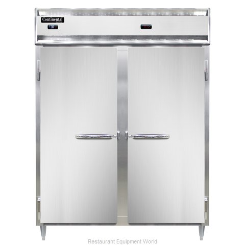 Continental Refrigerator DL2RWE-SA-PT Refrigerated/Heated Pass-Thru, Dual Temp