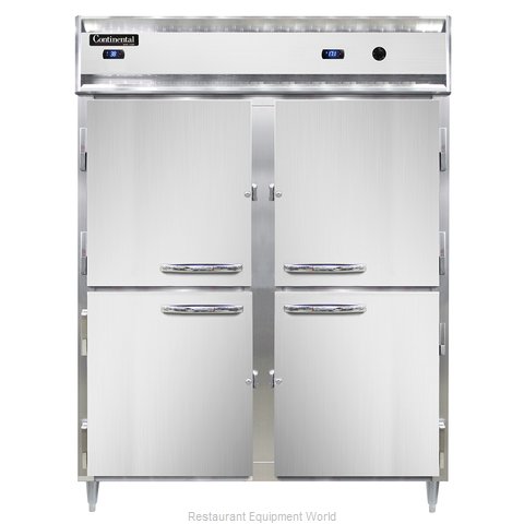 Continental Refrigerator DL2RWE-SS-HD Refrigerated/Heated Cabinet, Dual Temp