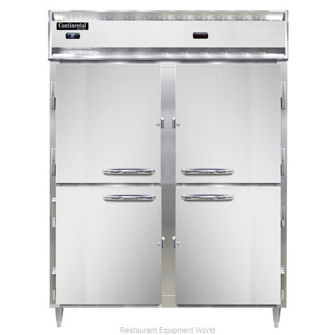 Continental Refrigerator DL2RWE-SS-PT-HD Refrigerated/Heated Pass-Thru, Dual Tem (Magnified)