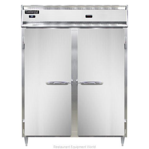 Continental Refrigerator DL2RWE-SS-PT Refrigerated/Heated Pass-Thru, Dual Temp