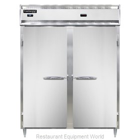 Continental Refrigerator DL2RWE-SS-PT Refrigerated/Heated Pass-Thru, Dual Temp