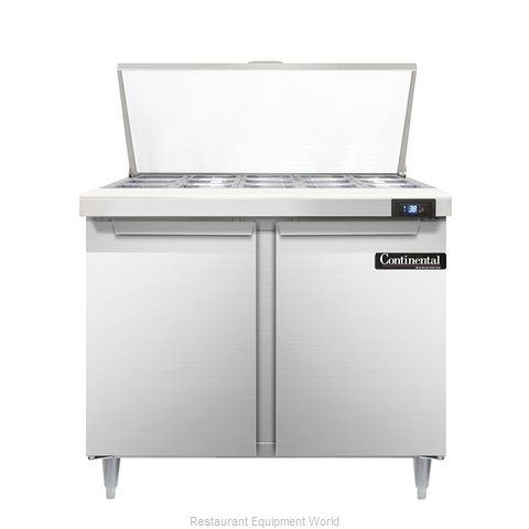 Continental Refrigerator DL36-15M Refrigerated Counter, Mega Top Sandwich / Sala