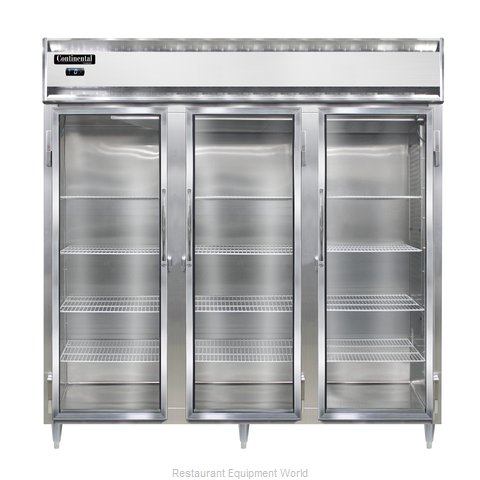 Continental Refrigerator DL3F-GD Freezer, Reach-In