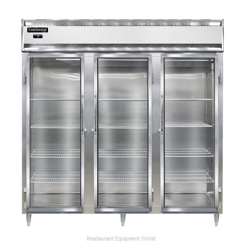 Continental Refrigerator DL3F-SS-GD Freezer, Reach-In (Magnified)