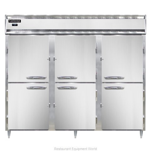 Continental Refrigerator DL3FE-SA-PT-HD Freezer, Pass-Thru (Magnified)