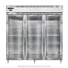 Continental Refrigerator DL3R-GD Refrigerator, Reach-In