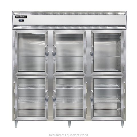 Continental Refrigerator DL3R-SS-GD-HD Refrigerator, Reach-In