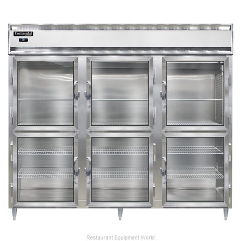 Continental Refrigerator DL3RE-GD-HD Refrigerator, Reach-In