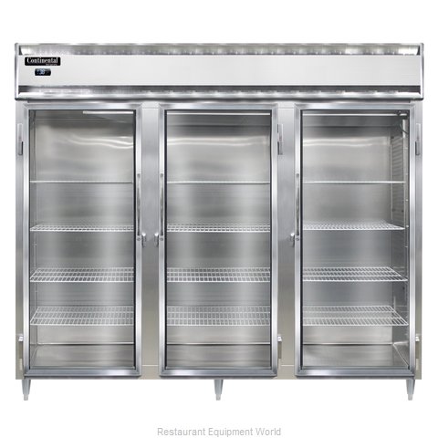 Continental Refrigerator DL3RE-GD Refrigerator, Reach-In