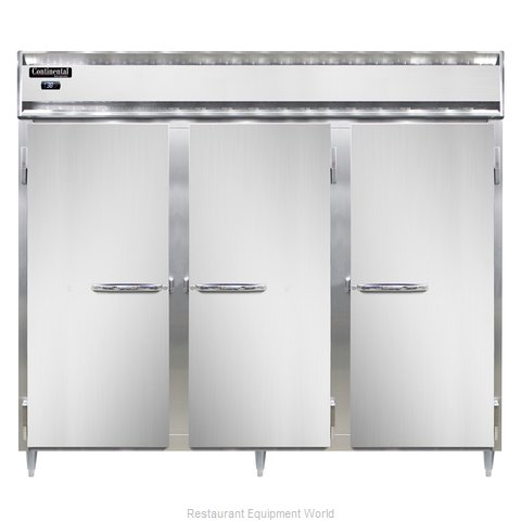 Continental Refrigerator DL3RE-SS Refrigerator, Reach-In