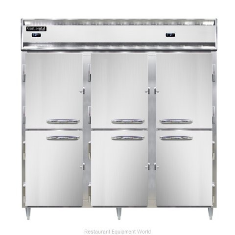 Continental Refrigerator DL3RFF-PT-HD Refrigerator Freezer, Pass-Thru