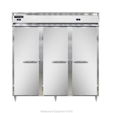 Continental Refrigerator DL3RFF-SA-PT Refrigerator Freezer, Pass-Thru (Magnified)
