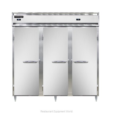 Continental Refrigerator DL3RFF-SA-PT Refrigerator Freezer, Pass-Thru