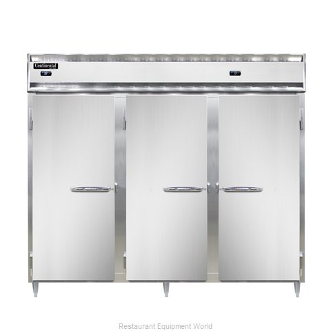 Continental Refrigerator DL3RFFE-SA Refrigerator Freezer, Reach-In