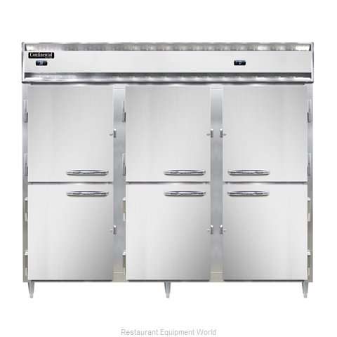 Continental Refrigerator DL3RFFES-SA-HD Refrigerator Freezer, Reach-In